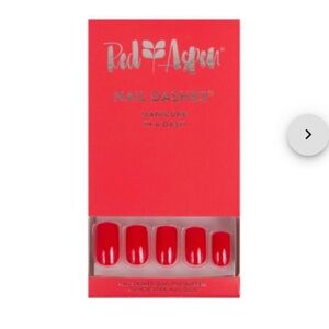 NWT Red Aspen Tulips for Tatum Medium Square Dashes